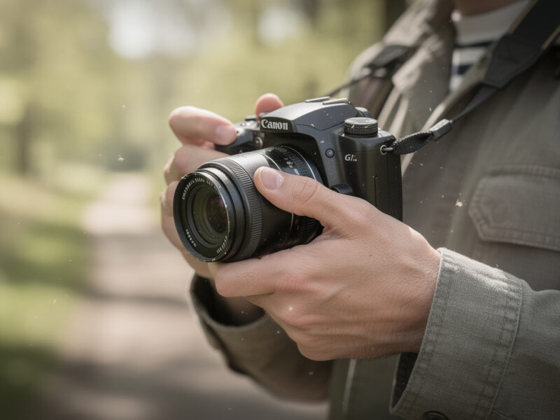 Les secrets de prise de vue avec le Canon Powershot G12, le compact expert
