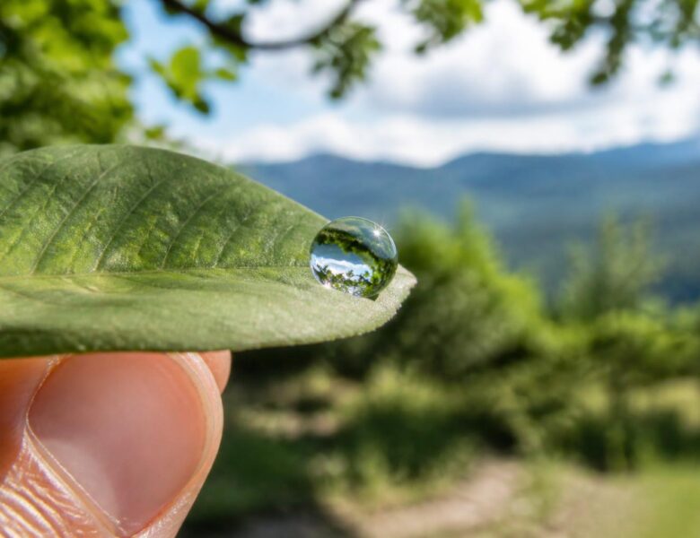 Photographier les reflets dans une goutte d&rsquo;eau : astuces pour capturer la beauté