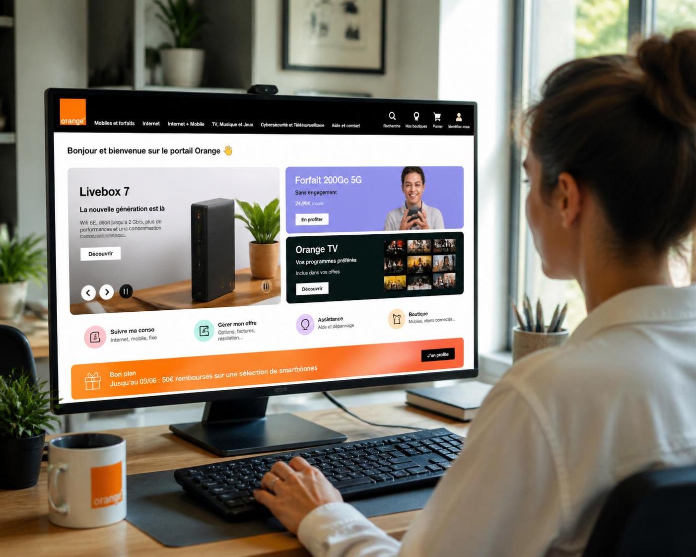 découvrez le portail orange avec ses services innovants et ses offres exclusives. profitez d'une expérience unique et connectée grâce aux solutions orange.