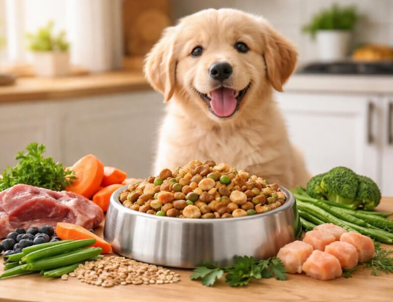 Quelle croquette pour chiot convient le mieux à une alimentation naturelle ?