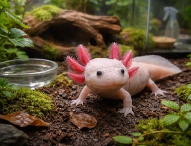 Axolotl terrestre : comment prendre soin de ces créatures uniques chez vous