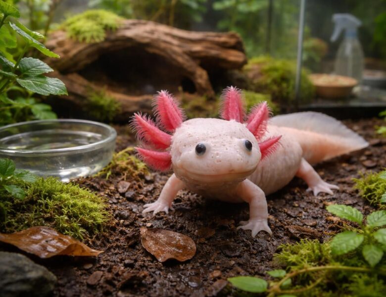 Axolotl terrestre : comment prendre soin de ces créatures uniques chez vous