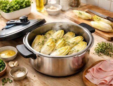 Comment cuire des endives à la cocotte minute pour un plat savoureux
