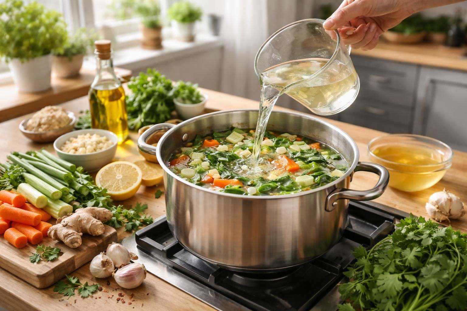 découvrez comment préparer une soupe detox délicieuse et efficace pour purifier votre corps et revitaliser votre énergie. recettes simples et conseils santé inclus.