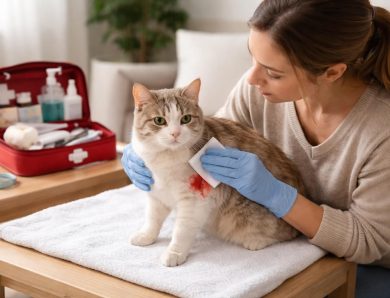 Comment réagir face à une perte de sang chez le chat femelle : conseils pratiques