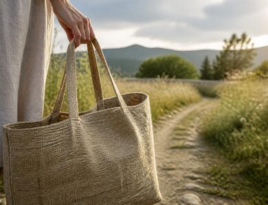 Découvrez comment les cabas en chanvre tissé main allient style et écologie