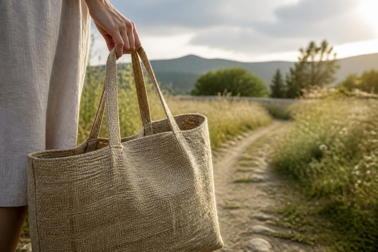découvrez les cabas en chanvre tissé main, alliant élégance et respect de l'environnement pour un style éthique et durable.