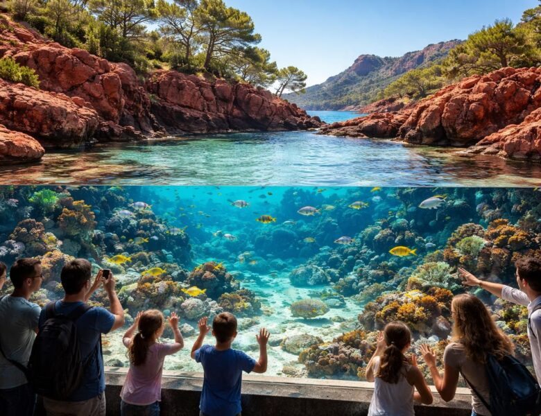 Pourquoi visiter l&rsquo;aquarium des Roches Rouges agay est un incontournable