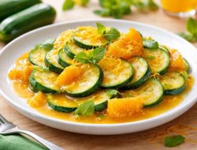 Recettes innovantes : Les courgettes à l&rsquo;orange comme vedettes de vos plats