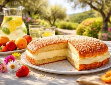 Découvrez la recette de la tarte Tropézienne pour un dessert ensoleillé