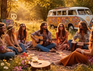 L&rsquo;année hippie : un voyage dans le temps vers la contre-culture des années 60