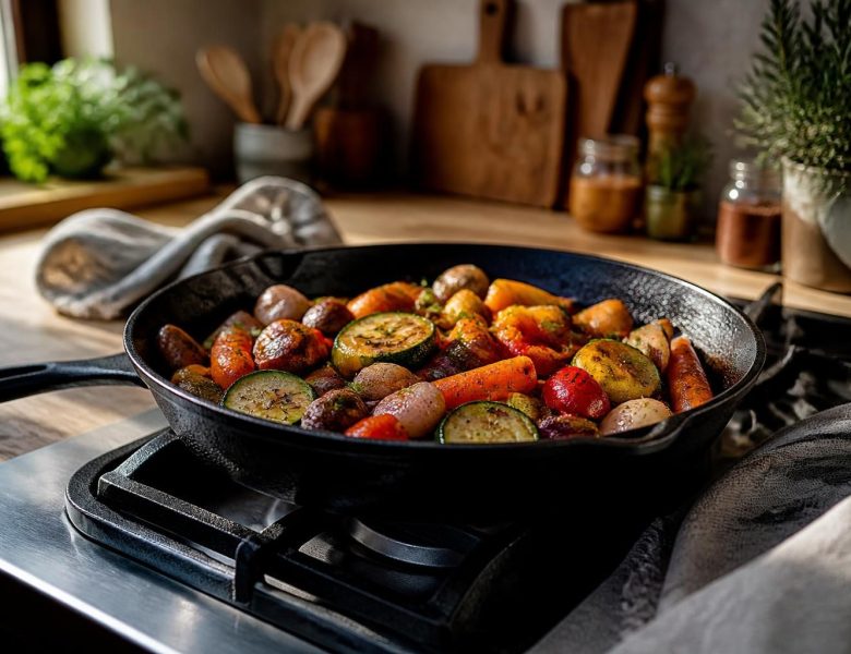Légumes rôtis à la poêle : le guide ultime pour les amateurs de saines recettes